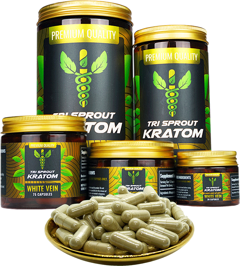 White Vein Kratom Capsules